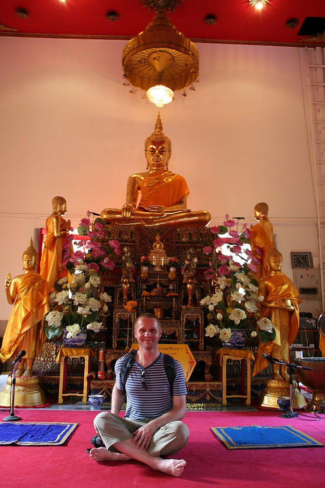 Sitzener Buddha und ich