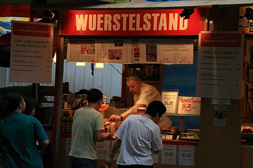 wrstelstand in chinatown